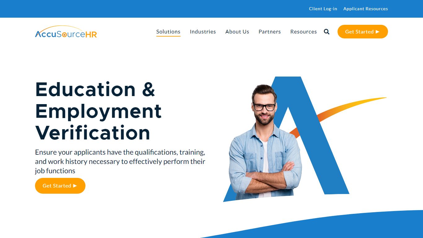 Verifications, Employment History, Education History | AccuSourceHR, Inc.